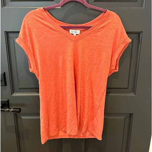 Jessica Simpson (XS) NWT Orange top - Picture 1 of 5